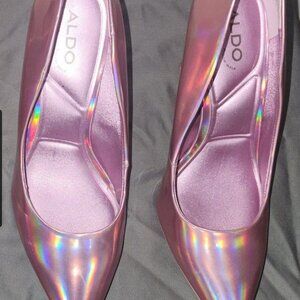 Aldo Pink Pillow Walk Pumps